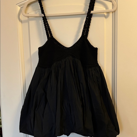 Anthropologie Tops - Anthropologie Black Sleeveless Top cute for Summer or beach.